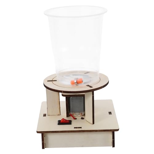 HONMEET Stem Experimentierkasten Holz Wasser Tornado Modell Elektrisch DIY Bausatz Wissenschaftsspielzeug für Jungen Mädchen Wissenschaftliches Lernspielzeug Kompakt Sicher Portabel von HONMEET