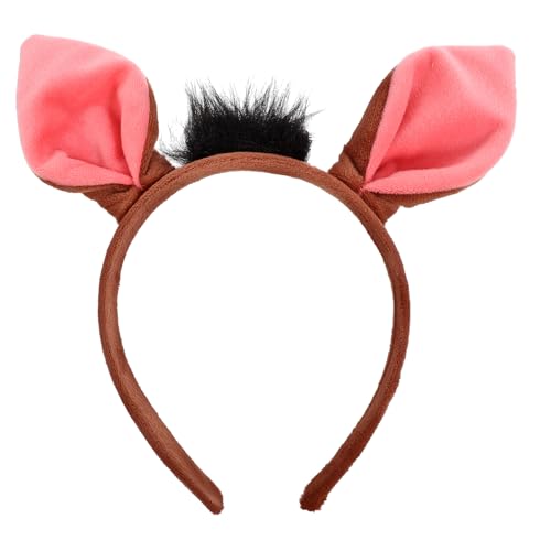 HONMEET Stirnband Schwein Cosplay Schweinchenohren Niedliche Dekorative Stirnbänder Schweineohren Kopfschmuck Plüsch Schweineohren Zootiere Ohren Stirnband Tierohr Kostüm HONMEET Stirnband Schwein Cosplay Schweinchenohren Niedliche Dekorative Stirnbänder Schweineohren Kopfschmuck Plüsch Schweineohren Zootiere Ohren Stirnband Tierohr Kostüm von HONMEET