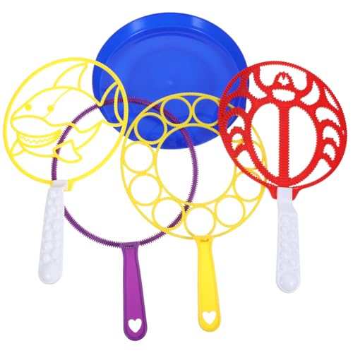 HONMEET Teiliges Bubble Wand aus Robustem Abs mit Großem Tray Kindgerechtes Outdoor Sommerpartys Geburtstags mitgebsel und Bunte Seifenblasen Shows bei Familien Hochzeitsfeiern von HONMEET