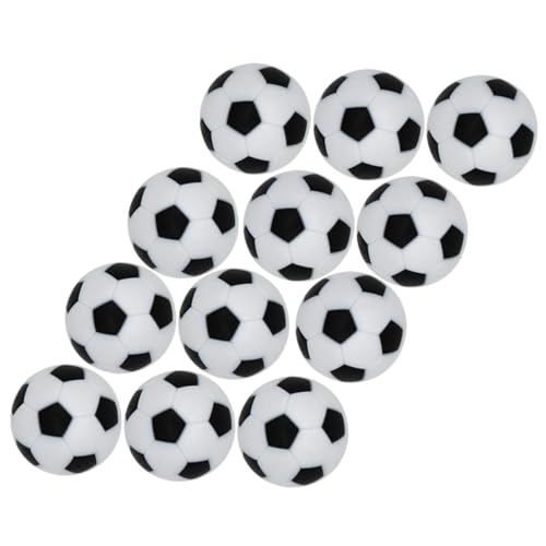 HONMEET 12er-Pack Mini-fußball Für Tischfußball HIPS-Material Ersatz Für Kinder 23 Mm Größe Sanftes Rollen Ersatz Für Alte von HONMEET