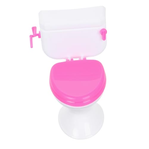 HONMEET Toilette für Puppenhäuser Realistische Badezimmer Dekoration aus Langlebigem Zubehör für Details und Kreative Gestaltung HONMEET Toilette für Puppenhäuser Realistische Badezimmer Dekoration aus Langlebigem Zubehör für Details und Kreative Gestaltung von HONMEET
