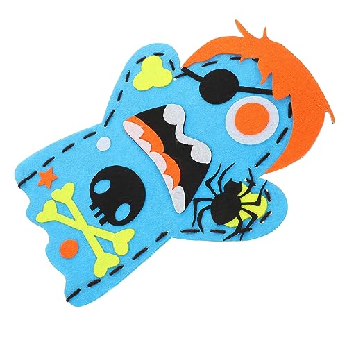 HONMEET Geister-handpuppe Aus Vliesstoff Halloween-handpuppe Für Basteln Und Spielen Als Requisite Zum Geschichtenerzählen Für Kinder von HONMEET