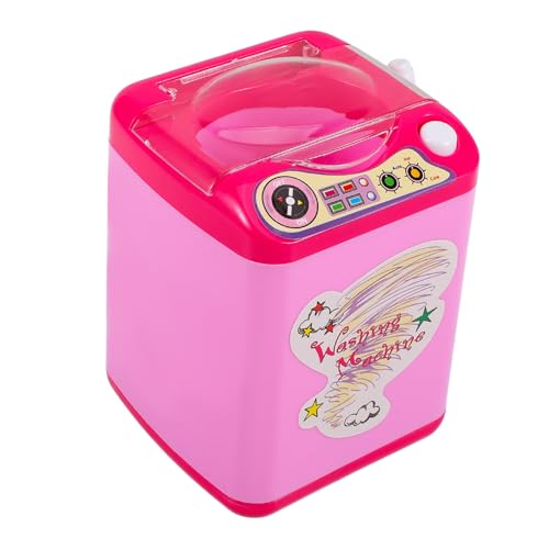 HONMEET Mini-Waschmaschine Für Die Schönheitspflege Von Jungen Und Mädchen Spielzeug-Make-up-schwammreiniger Zum Spielen Und Lernen von HONMEET