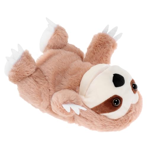 HONMEET Weiche Faultier Handpuppe Plüschspielzeug für Interaktive Erzählpuppe aus Sicherem Material von Kreativität und Feinmotorik von HONMEET