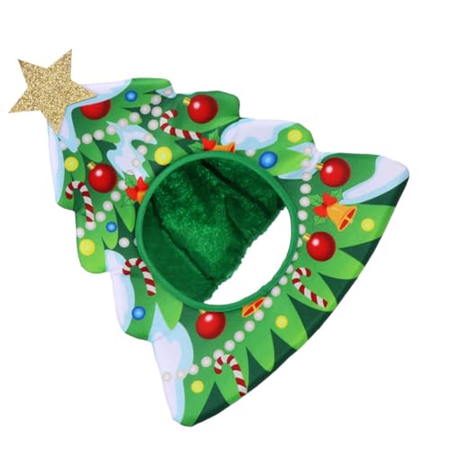 HONMEET Weihnachtlicher Bühnenkopfschmuck Weihnachtsbaum Kostüm Requisit Leicht Atmungsaktiv Festliche Partydekoration für Weihnachtsfeiern und Showauftritte HONMEET Weihnachtlicher Bühnenkopfschmuck Weihnachtsbaum Kostüm Requisit Leicht Atmungsaktiv Festliche Partydekoration für Weihnachtsfeiern und Showauftritte von HONMEET
