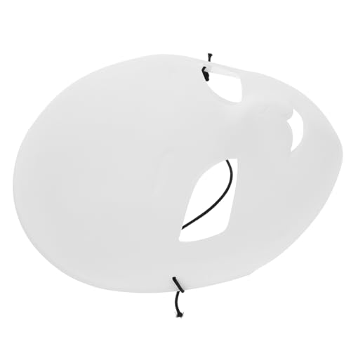HONMEET Weiße Blanko Maske DIY Cosplay Vollgesichtsmaske aus Stabilem PVC für Faschings Party zum Bemalen und Gestalten Leichte Unbedenkliche Maske mit Großen Augen für Kreative Kostüme HONMEET Weiße Blanko Maske DIY Cosplay Vollgesichtsmaske aus Stabilem PVC für Faschings Party zum Bemalen und Gestalten Leichte Unbedenkliche Maske mit Großen Augen für Kreative Kostüme von HONMEET