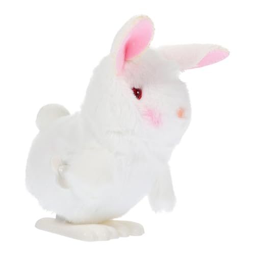 HONMEET Wind up Kaninchen Plüschhase Hüpfendes Aufziehspielzeug Hasen Kuscheltier Ostern Geschenk Dekoration Easter Basket Filler von HONMEET