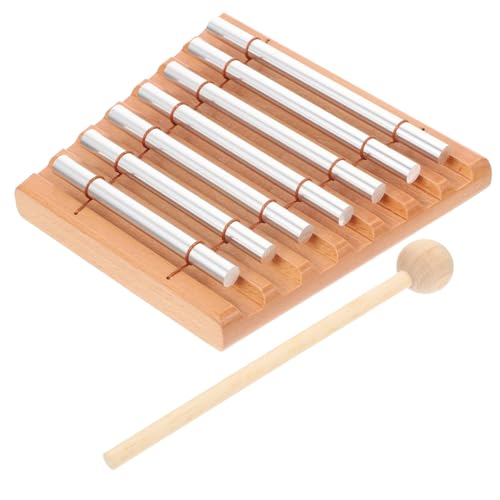 HONMEET Windspiel Schlaginstrument mit Schlägel Traditionelles Klangspiel für Unterricht Meditation Yoga und Spielerische Musikalische von Kindern von HONMEET