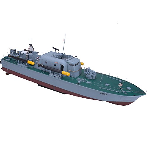 ARKMODEL 1:32 Perkasa Boot Vosper Schnell Patrol Kit High Speed RC Segelboot von HOOBEN