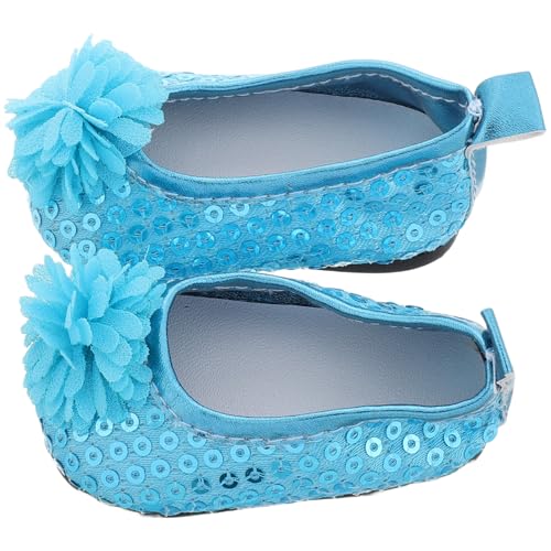 HOODANCOS Blumen Puppenschuhe für 18 Zoll Puppen Glitzer Schuhe Sommer Zubehör für Kleine Mädchen Bezaubernde Puppenschuhe mit Pailletten Niedrig Top Prinzessinnen Schuhe HOODANCOS Blumen Puppenschuhe für 18 Zoll Puppen Glitzer Schuhe Sommer Zubehör für Kleine Mädchen Bezaubernde Puppenschuhe mit Pailletten Niedrig Top Prinzessinnen Schuhe von HOODANCOS