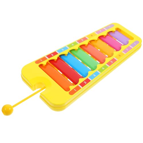 HOODANCOS 1 Satz Buntes Xylophon für Handspiel Instrument zur Musikalischen Frühförderung Leichtes Design für Kreative Entwicklung und Spaß Am Musizieren Zufällige Farbe Zufällige Farbe von HOODANCOS