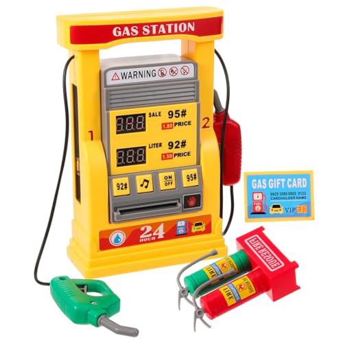 HOODANCOS 1 Satz DIY Tankstellenmodell Spielzeugset für Interaktives Busunterstand mit Zapfsäule ohne Batterie mit Sprachansage und Digitaler Anzeige Geeignet für Zuhause und Spielzimmer HOODANCOS 1 Satz DIY Tankstellenmodell Spielzeugset für Interaktives Busunterstand mit Zapfsäule ohne Batterie mit Sprachansage und Digitaler Anzeige Geeignet für Zuhause und Spielzimmer von HOODANCOS