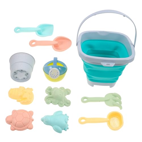 HOODANCOS 1 Satz Faltbares Strandspielzeug Set für Teilig mit Eimer und Schaufeln für Sommerferien Strandpartys und Outdoor HOODANCOS 1 Satz Faltbares Strandspielzeug Set für Teilig mit Eimer und Schaufeln für Sommerferien Strandpartys und Outdoor von HOODANCOS