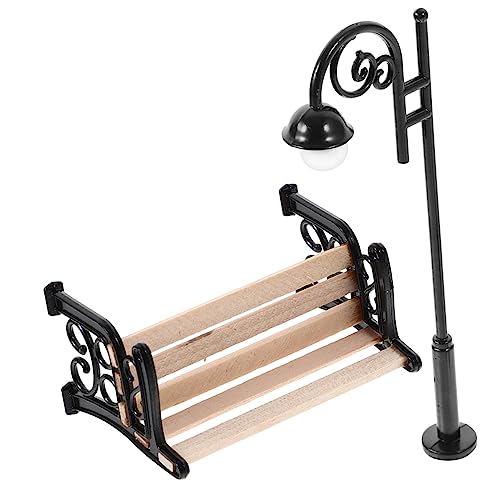 HOODANCOS 1 Satz Gartenlaterne und Teiliges Modell für Puppenhaus Dekoration Innen und Außeneinsatz für DIY und Fotorequisiten HOODANCOS 1 Satz Gartenlaterne und Teiliges Modell für Puppenhaus Dekoration Innen und Außeneinsatz für DIY und Fotorequisiten von HOODANCOS