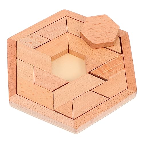 HOODANCOS 1 Satz Holzpuzzle Kreatives Tangram Logikspielzeug für Teilig aus Buchenholz Fördert Problemlösungsfähigkeiten und Kreative Denkfähigkeiten für Zuhause und HOODANCOS 1 Satz Holzpuzzle Kreatives Tangram Logikspielzeug für Teilig aus Buchenholz Fördert Problemlösungsfähigkeiten und Kreative Denkfähigkeiten für Zuhause und von HOODANCOS