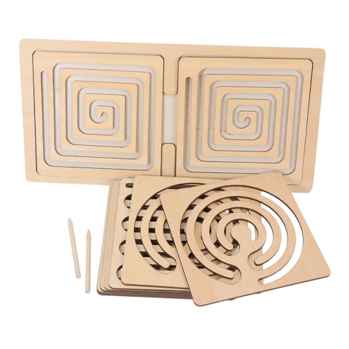 HOODANCOS 1 Satz Holzpuzzle für Gehirnspielzeug Kognitiven Fähigkeiten im Büro oder Zuhause für Kreative und Lernende HOODANCOS 1 Satz Holzpuzzle für Gehirnspielzeug Kognitiven Fähigkeiten im Büro oder Zuhause für Kreative und Lernende von HOODANCOS
