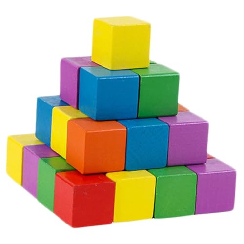 HOODANCOS 1 Satz Holzquadern Mini Holzbausteine für Frühkindliche Erziehung Quadratische Würfel zur Mathematikvermittlung für DIY Projekte und Bastelarbeiten HOODANCOS 1 Satz Holzquadern Mini Holzbausteine für Frühkindliche Erziehung Quadratische Würfel zur Mathematikvermittlung für DIY Projekte und Bastelarbeiten von HOODANCOS