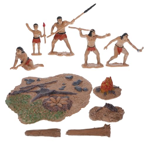 HOODANCOS 1 Satz Miniatur Figuren Set Primitive Männer Mikrolandschaft Deko für Mini Garten Bonsai für Kreative Arrangements und Geschichtsliebhaber Leicht und Tragbar Teiliges Set HOODANCOS 1 Satz Miniatur Figuren Set Primitive Männer Mikrolandschaft Deko für Mini Garten Bonsai für Kreative Arrangements und Geschichtsliebhaber Leicht und Tragbar Teiliges Set von HOODANCOS