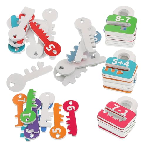 HOODANCOS 1 Satz Montessori Holzspielzeug für Mathe Lernspiel mit Zahlen Zählen und Sortieren Interaktive Aktivitäten zur Frühen Bildung der Feinmotorik für Kleinkinder HOODANCOS 1 Satz Montessori Holzspielzeug für Mathe Lernspiel mit Zahlen Zählen und Sortieren Interaktive Aktivitäten zur Frühen Bildung der Feinmotorik für Kleinkinder von HOODANCOS