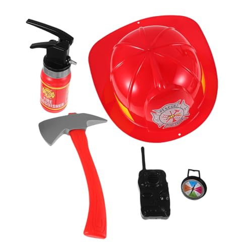 HOODANCOS 1 Satz Realistischer Feuerwehraccessoires für Kreative Mottopartys und Interaktives HOODANCOS 1 Satz Realistischer Feuerwehraccessoires für Kreative Mottopartys und Interaktives von HOODANCOS