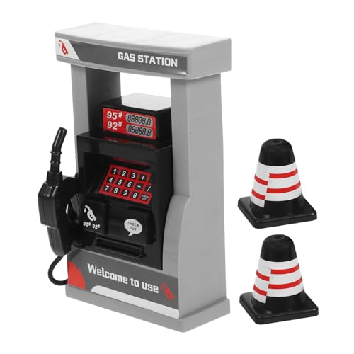 HOODANCOS 1 Satz Simulations-tankstellenspielzeug Mini-tankstellenspielzeug Tankstellenstütze Miniatur-tankstellenspielzeug Tankstelle Spielset Tankstellenmodell Magnet HOODANCOS 1 Satz Simulations-tankstellenspielzeug Mini-tankstellenspielzeug Tankstellenstütze Miniatur-tankstellenspielzeug Tankstelle Spielset Tankstellenmodell Magnet von HOODANCOS
