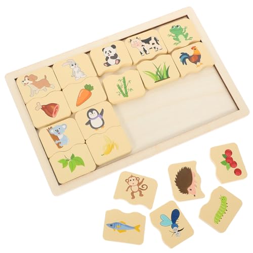 HOODANCOS 1 Satz Tierepaarungspaare Puzzlematte Puzzletafel Kindererziehung Nagel-Puzzles aus Holz passende Puzzles aus Holz -Rätsel Steckpuzzle für Holzrätsel hölzern HOODANCOS 1 Satz Tierepaarungspaare Puzzlematte Puzzletafel Kindererziehung Nagel-Puzzles aus Holz passende Puzzles aus Holz -Rätsel Steckpuzzle für Holzrätsel hölzern von HOODANCOS