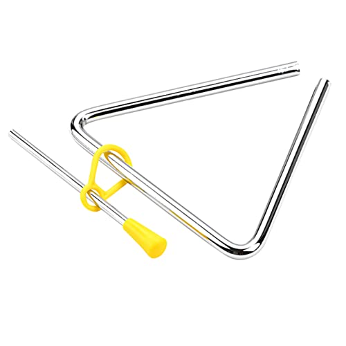 HOODANCOS 1 Satz Triangel Instrument für Metallpercussion mit für Musikalische Früherziehung Geeignet für Eltern Junge Mädchen Interaktion und Kreative HOODANCOS 1 Satz Triangel Instrument für Metallpercussion mit für Musikalische Früherziehung Geeignet für Eltern Junge Mädchen Interaktion und Kreative von HOODANCOS