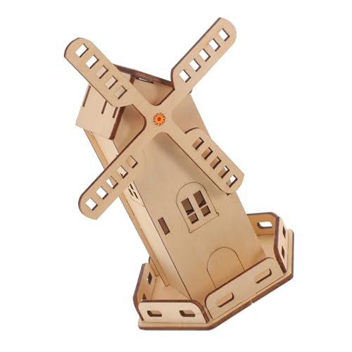 HOODANCOS 1satz Solar Windmühle Für Junge Mädchen Einfacher Aufbau Pädagogisches Spielzeug Umweltfreundliches Holz Ingenieur-Experiment Für Junge Entdecker Bastel Grundschüler HOODANCOS 1satz Solar Windmühle Für Junge Mädchen Einfacher Aufbau Pädagogisches Spielzeug Umweltfreundliches Holz Ingenieur-Experiment Für Junge Entdecker Bastel Grundschüler von HOODANCOS
