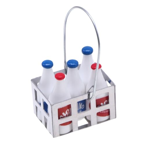 HOODANCOS 1 Set Mini Milchgetränke Modellflasche DIY Kleines Puppenhaus Miniaturküche Rollenspielspielzeug Mini Korbfigur Puppenhaus Kunststoffbehälter Mini Möbelmodelle Metall HOODANCOS 1 Set Mini Milchgetränke Modellflasche DIY Kleines Puppenhaus Miniaturküche Rollenspielspielzeug Mini Korbfigur Puppenhaus Kunststoffbehälter Mini Möbelmodelle Metall von HOODANCOS