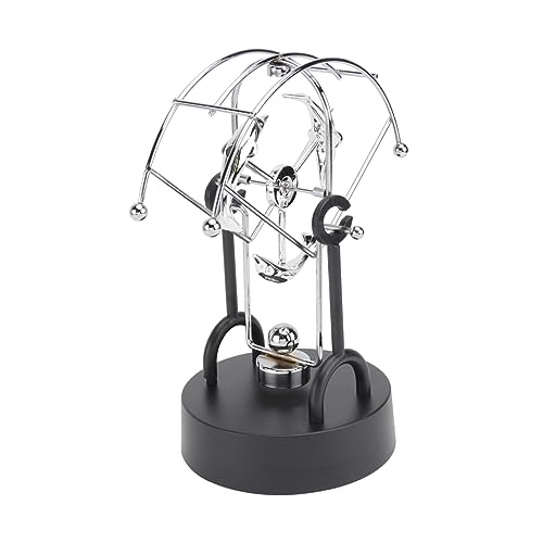 HOODANCOS Perpetuum Mobile Spielzeug für Schreibtisch Dekoratives Bewegungsspielzeug Wissenschaftliches Gadget Büro Dekoration Innovatives Design von HOODANCOS