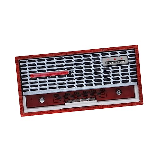 HOODANCOS 1 Stück Mini Simulation Retro Recorder Miniaturmöbel Miniatur Phonograph Grammophon Radio Retro Puppenhaus Möbel Dekorationen Mini Haus Zubehör Rote Abs HOODANCOS 1 Stück Mini Simulation Retro Recorder Miniaturmöbel Miniatur Phonograph Grammophon Radio Retro Puppenhaus Möbel Dekorationen Mini Haus Zubehör Rote Abs von HOODANCOS
