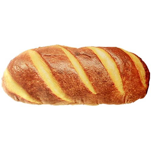 HOODANCOS 1 Stück Simulation Brot Kissen Lustiges Dekokissen für Sofa Schlafzimmer Weiches Lendenkissen Hochwertiger Heimdekoration für Erwachsene HOODANCOS 1 Stück Simulation Brot Kissen Lustiges Dekokissen für Sofa Schlafzimmer Weiches Lendenkissen Hochwertiger Heimdekoration für Erwachsene von HOODANCOS