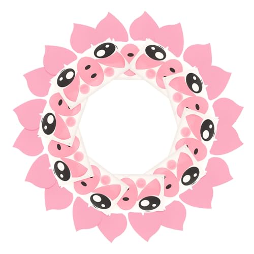 HOODANCOS 10 Sätze Cartoon-augen-aufkleber Bastelaugen Selbstklebend Augapfel-aufkleber Kinderparty Gefälligkeiten Augen Aufkleber Machen Sie Ein Gesicht Aufkleber Aufkleber Rosa von HOODANCOS