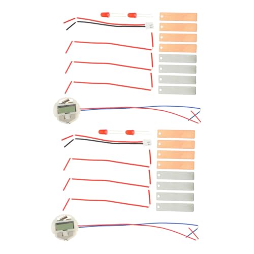 HOODANCOS 10 Sätze Fruchtbatterie -Experiment -Kit Experimente Bausätze Bausatz lehrreich Labor Wissenschaftsprojekt-Kit Science Kit Elektrizität Kinderwissenschaftskits Metall HOODANCOS 10 Sätze Fruchtbatterie -Experiment -Kit Experimente Bausätze Bausatz lehrreich Labor Wissenschaftsprojekt-Kit Science Kit Elektrizität Kinderwissenschaftskits Metall von HOODANCOS
