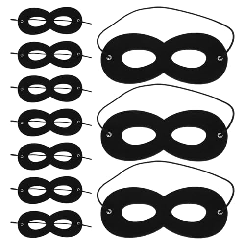 HOODANCOS 10 Stück Augenmaske Kostüm Zubehör für Mottopartys Weiche und Hautfreundliche Masken Geeignet für Feierliche Anlässe und Rollenspiele HOODANCOS 10 Stück Augenmaske Kostüm Zubehör für Mottopartys Weiche und Hautfreundliche Masken Geeignet für Feierliche Anlässe und Rollenspiele von HOODANCOS