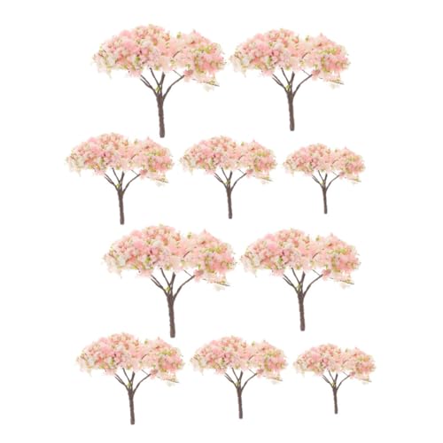 HOODANCOS 10 Stück Mikro-Landschaftsbau-Zubehörbaum Szene Figuren Diorama künstliche kirschblütenbäume Mikro Landschaft Dekoration simulierter Kirschblütenbaum Mini-Dekorbäume Abs Rosa HOODANCOS 10 Stück Mikro-Landschaftsbau-Zubehörbaum Szene Figuren Diorama künstliche kirschblütenbäume Mikro Landschaft Dekoration simulierter Kirschblütenbaum Mini-Dekorbäume Abs Rosa von HOODANCOS
