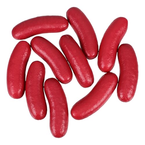 HOODANCOS 10 Stück Realistische Fake Hot Dogs Hochwertige Simulation für Dekoration und Fotografie für Zuhause Partys und Schaufenster HOODANCOS 10 Stück Realistische Fake Hot Dogs Hochwertige Simulation für Dekoration und Fotografie für Zuhause Partys und Schaufenster von HOODANCOS