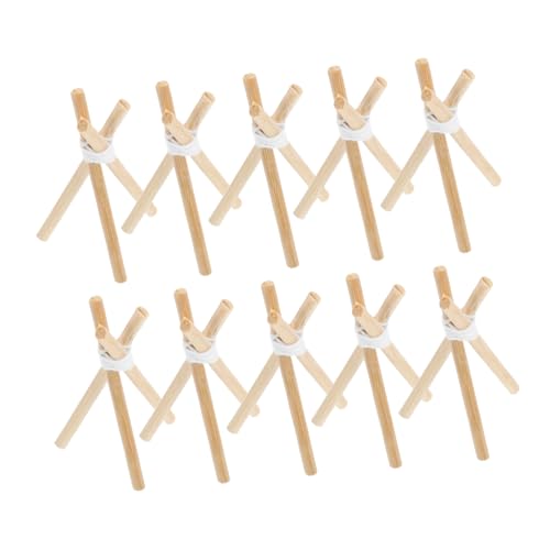 HOODANCOS 10 Stück Teiliges Holzständer für Puppenhaus Realistisches Feuerholzhalter Ornament für Halloween Szenen Kreative DIY Projekte und Außendekoration HOODANCOS 10 Stück Teiliges Holzständer für Puppenhaus Realistisches Feuerholzhalter Ornament für Halloween Szenen Kreative DIY Projekte und Außendekoration von HOODANCOS