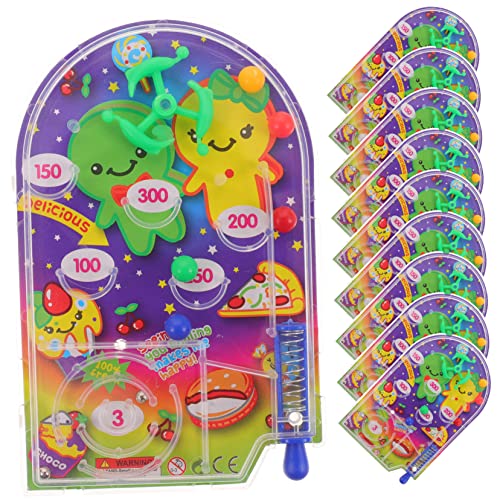 HOODANCOS 10 Stück Teiliges Interaktives Pinball für Lernspielzeug Handliches Tischspiel Kreativität und Denkfähigkeit für Jungen und Mädchen von HOODANCOS