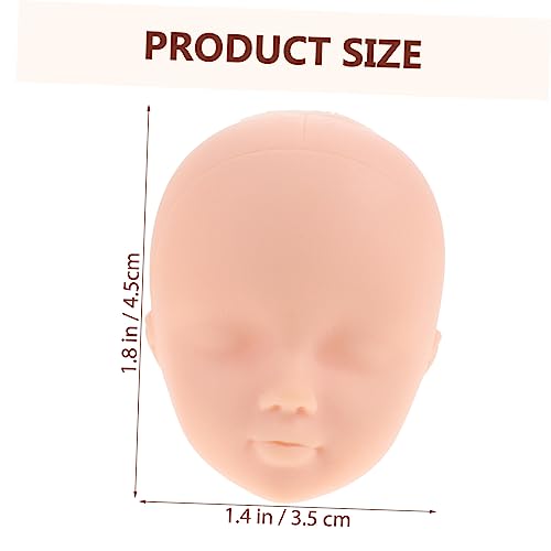 HOODANCOS 10 Stück Teiliges Puppenköpfe zum Basteln und Schminken Miniatur Doll Heads für DIY Kostüme Puppenhaus Dekoration Makeup Übung und Kreative Handarbeiten von HOODANCOS