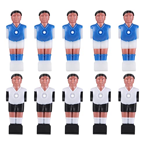 HOODANCOS Tischfußball Figuren – 10 Stück Tischfußballspieler Modelle Langlebig und Verschleißfest für Tischfußballspiel Tischfußball Zubehör HOODANCOS Tischfußball Figuren – 10 Stück Tischfußballspieler Modelle Langlebig und Verschleißfest für Tischfußballspiel Tischfußball Zubehör von HOODANCOS