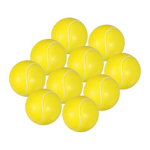HOODANCOS 10 Stück Tennis Stressbälle Weiche Schaumstoff Bälle für Entspannung und Spiel Mini Bouncy Bälle für Teens Mitgebsel HOODANCOS 10 Stück Tennis Stressbälle Weiche Schaumstoff Bälle für Entspannung und Spiel Mini Bouncy Bälle für Teens Mitgebsel von HOODANCOS