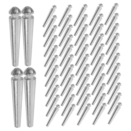 HOODANCOS 100 Stück Cribbage Board Pegs aus Metall Langlebige Lange Scoring Pins für Kartenspiele Haushaltszubehör zur Einfachen Punkteverfolgung Beim Brettspiel HOODANCOS 100 Stück Cribbage Board Pegs aus Metall Langlebige Lange Scoring Pins für Kartenspiele Haushaltszubehör zur Einfachen Punkteverfolgung Beim Brettspiel von HOODANCOS