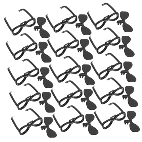 HOODANCOS 100 Stück Mini Sonnenbrillen für Puppen Kostüm Zubehör Kreative Accessoires für Stilvolle und Designs für Rollenspiele Fördert Kreativität und Interaktion HOODANCOS 100 Stück Mini Sonnenbrillen für Puppen Kostüm Zubehör Kreative Accessoires für Stilvolle und Designs für Rollenspiele Fördert Kreativität und Interaktion von HOODANCOS