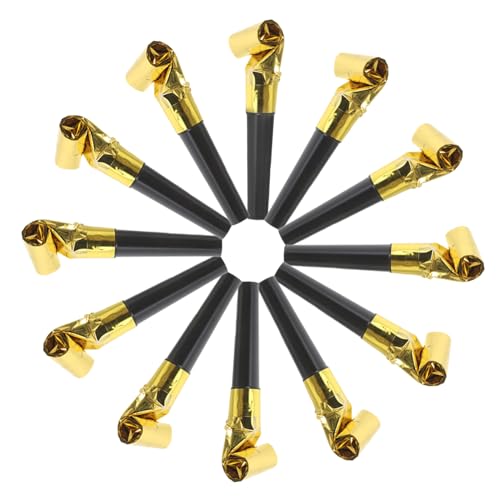 HOODANCOS 100 Stück Party Bläser Horns Lustige Geräuschmacher für Geburtstagsfeiern Hochzeiten und Feste Partydekoration für Kindergeburtstag und Jubiläen HOODANCOS 100 Stück Party Bläser Horns Lustige Geräuschmacher für Geburtstagsfeiern Hochzeiten und Feste Partydekoration für Kindergeburtstag und Jubiläen von HOODANCOS