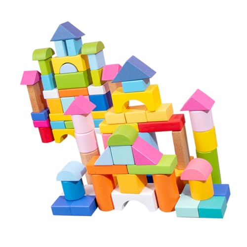 HOODANCOS 100Stücke Geometrische Holzbausteine Umweltfreundliches Bauspielzeug für Fördert Kreativität und Raumwahrnehmung für Jungen und Ab Jahren HOODANCOS 100Stücke Geometrische Holzbausteine Umweltfreundliches Bauspielzeug für Fördert Kreativität und Raumwahrnehmung für Jungen und Ab Jahren von HOODANCOS