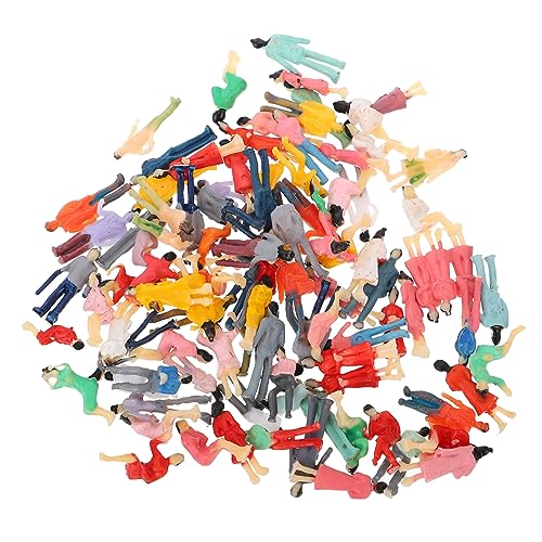 HOODANCOS 100Stücke Miniaturfiguren Sandtisch Menschen für Landschaftsdekoration Detailreiche Langlebige Spielfiguren für Architektur und Schulprojekte HOODANCOS 100Stücke Miniaturfiguren Sandtisch Menschen für Landschaftsdekoration Detailreiche Langlebige Spielfiguren für Architektur und Schulprojekte von HOODANCOS