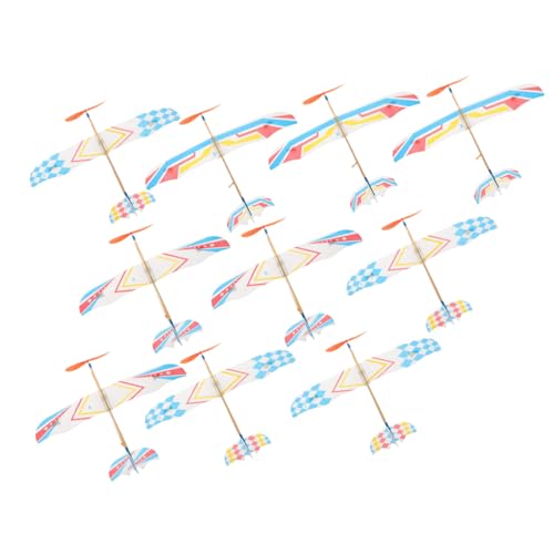 HOODANCOS 10Stücke Gummiband Betriebenes Flugzeugmodell Teiliges für Fördert Kreativität und Praktische Fähigkeiten für Geburtstage und Mehr HOODANCOS 10Stücke Gummiband Betriebenes Flugzeugmodell Teiliges für Fördert Kreativität und Praktische Fähigkeiten für Geburtstage und Mehr von HOODANCOS