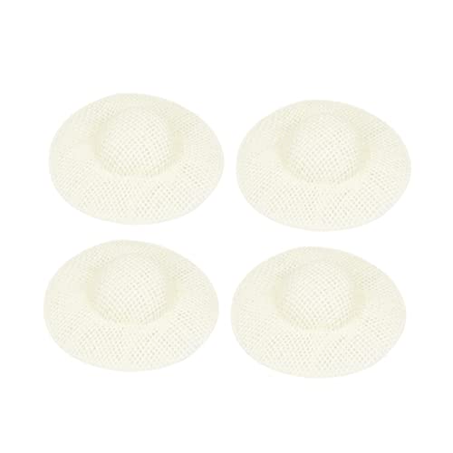 HOODANCOS 12 Stück Mini Papierstoff Hüte für Puppen DIY Bastelmaterial für Puppendekoration für Kreative Projekte und Kinderhandwerk von HOODANCOS