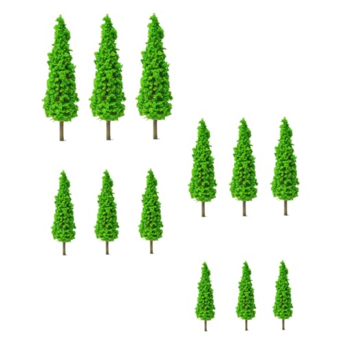 HOODANCOS 12 Stück Miniaturbaum Modell Realistische Künstliche Bäume für Miniaturlandschaften und DIY Garten Dekoration für Mini und Puppenhäuser HOODANCOS 12 Stück Miniaturbaum Modell Realistische Künstliche Bäume für Miniaturlandschaften und DIY Garten Dekoration für Mini und Puppenhäuser von HOODANCOS